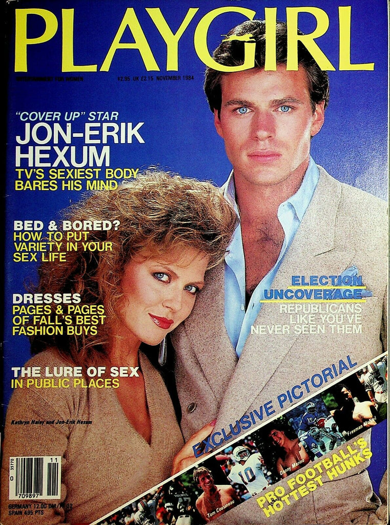 Playgirl Magazine Jon-Erik Hexum November 1984 041620lm-ep