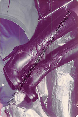 Adult 1970s Photo 3.5x5 Foot Fetish Man Stepped on High Heels Bondage 3HT