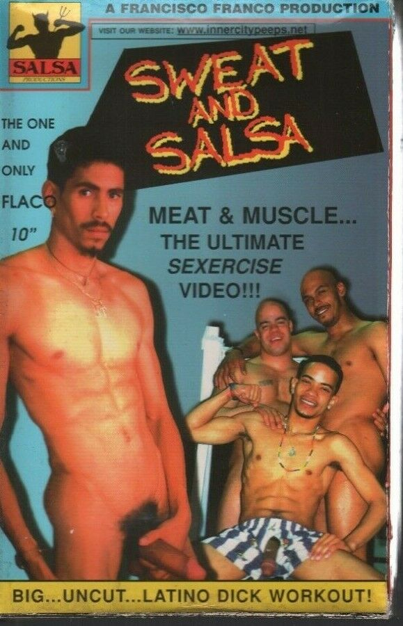 Sweat and Salsa Latino Dick Workout Gay Male Adult VHS 061219AMP5
