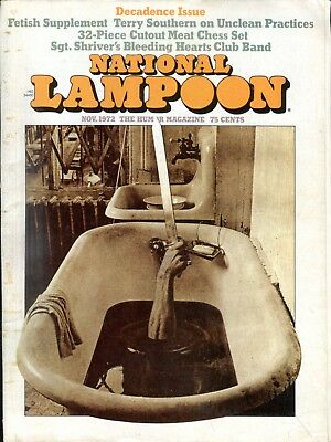 National Lampoon Magazine Decadence Issue November 1972 080418lm-ep