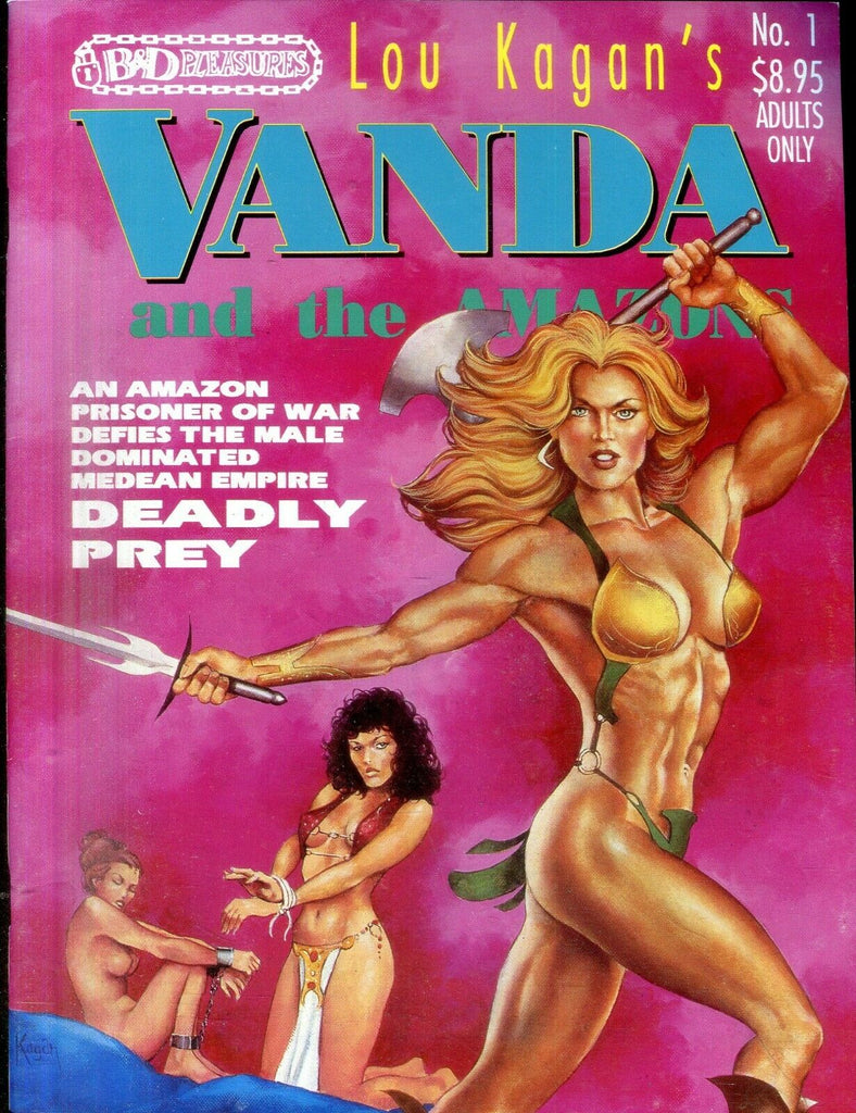 Vanda And The Amazons Bondage Comic #1 B & D Pleasures 032919lm-ep