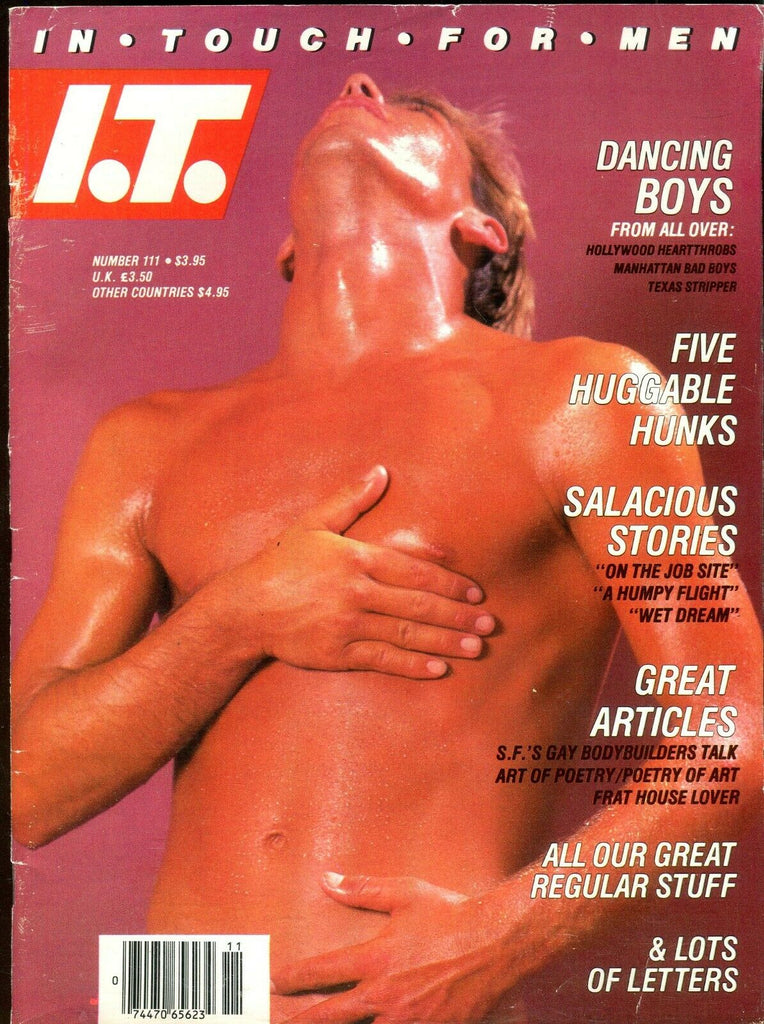 In Touch For Men Gay Magazine Chuck Nichols #111 February 1986 101319lm-ep