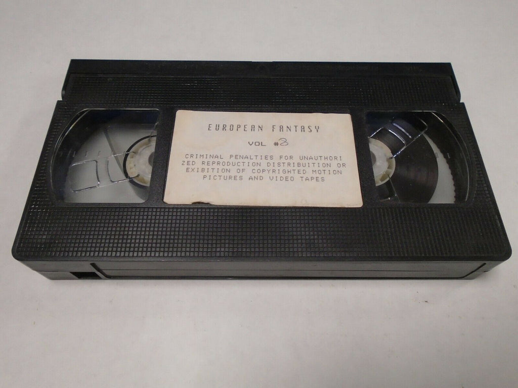 European Fantasy Vol #8 Adult VHS 041519AMP