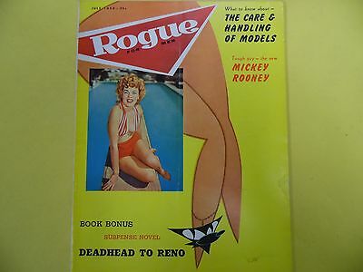 Rogue Busty Magazine Mickey Rooney July 1958 060116lm-ep