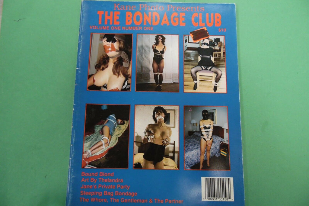 Kane Photo Presents The Bondage Club Magazine Bound Blond #1 102516lm-ep2