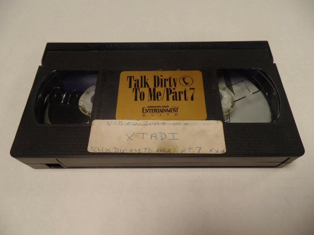 Talk Dirty to Me Part 7 1989 Tracey Adams Brandy Alexandre Adult VHS 051519AMP