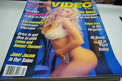 Hustler Erotic Video Adult Magazine "covergirl Rebecca" July 1994 030513Lm-EP