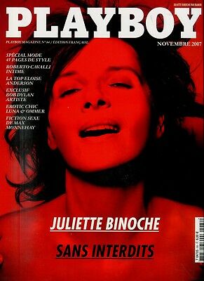 Playboy French Magazine Juliette Binoche November 2007 062418lm-ep