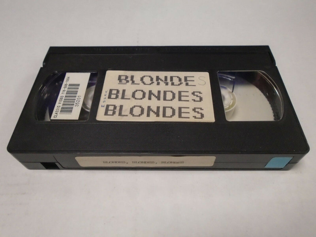 Blondes Blondes Blondes Vintage Adult VHS 031819AMP2