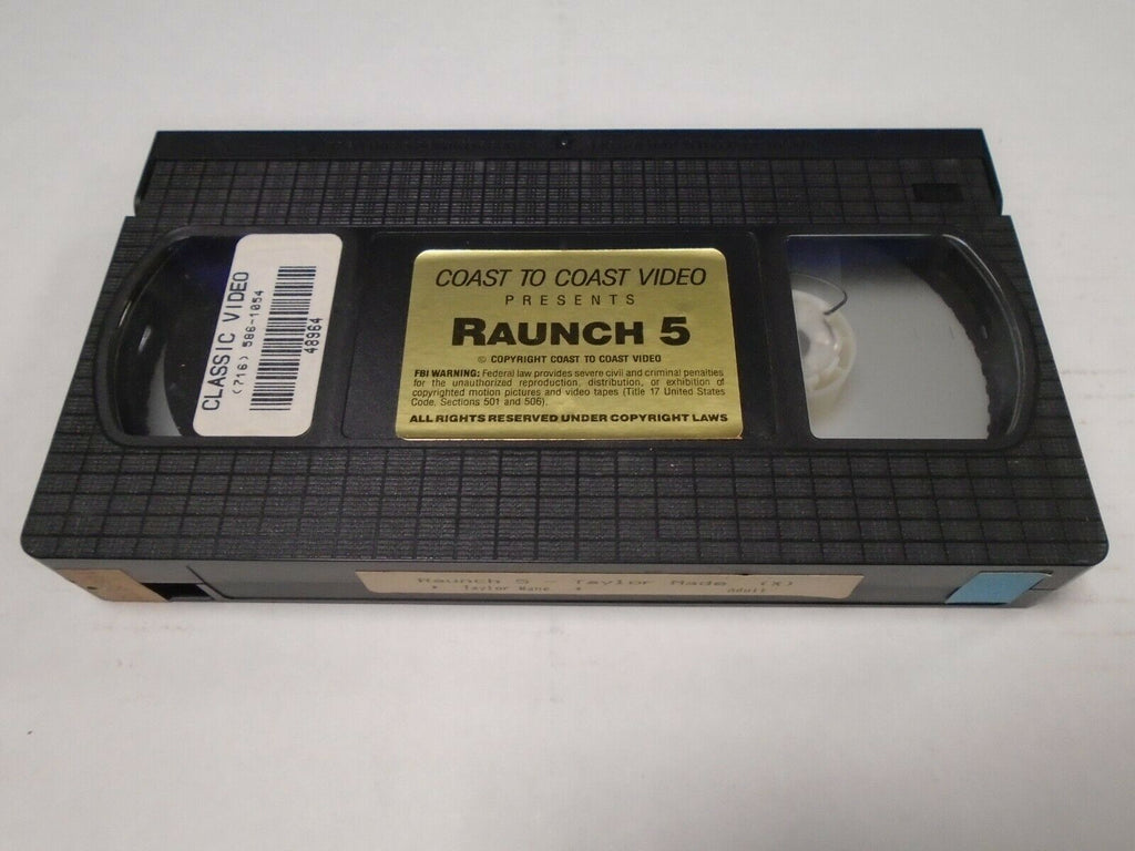 Raunch 5 Taylor Wayne Marc Walice Tiffany Mynx 1992 Adult VHS 022519AMP2