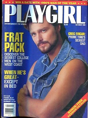 Playgirl Magazine Greg Evigan October 1989 121017lm-ep