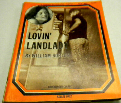 Lovin' Landlady Adult Novel Magazine 1976 vg 090613lm-ep
