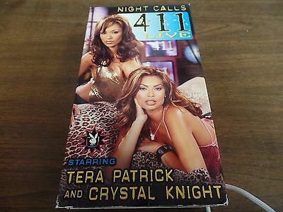 Night Calls 411 Live Tera Patrick Crystal Knight Playboy Adult VHS 102115amp3