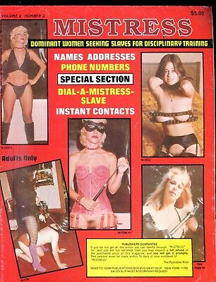 Mistress Contact Magazine Dominant Woman Looking vol.2 #2 041918lm-ep