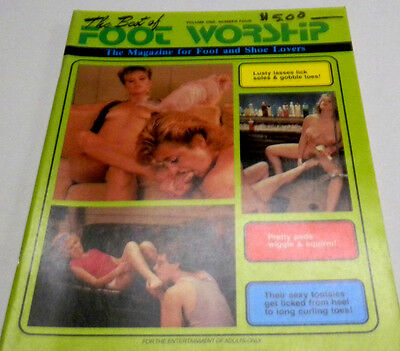 The Best of Foot Worship Adult Magazine"Sexy Tootsies" Vol.1 1990 071513lm-ep