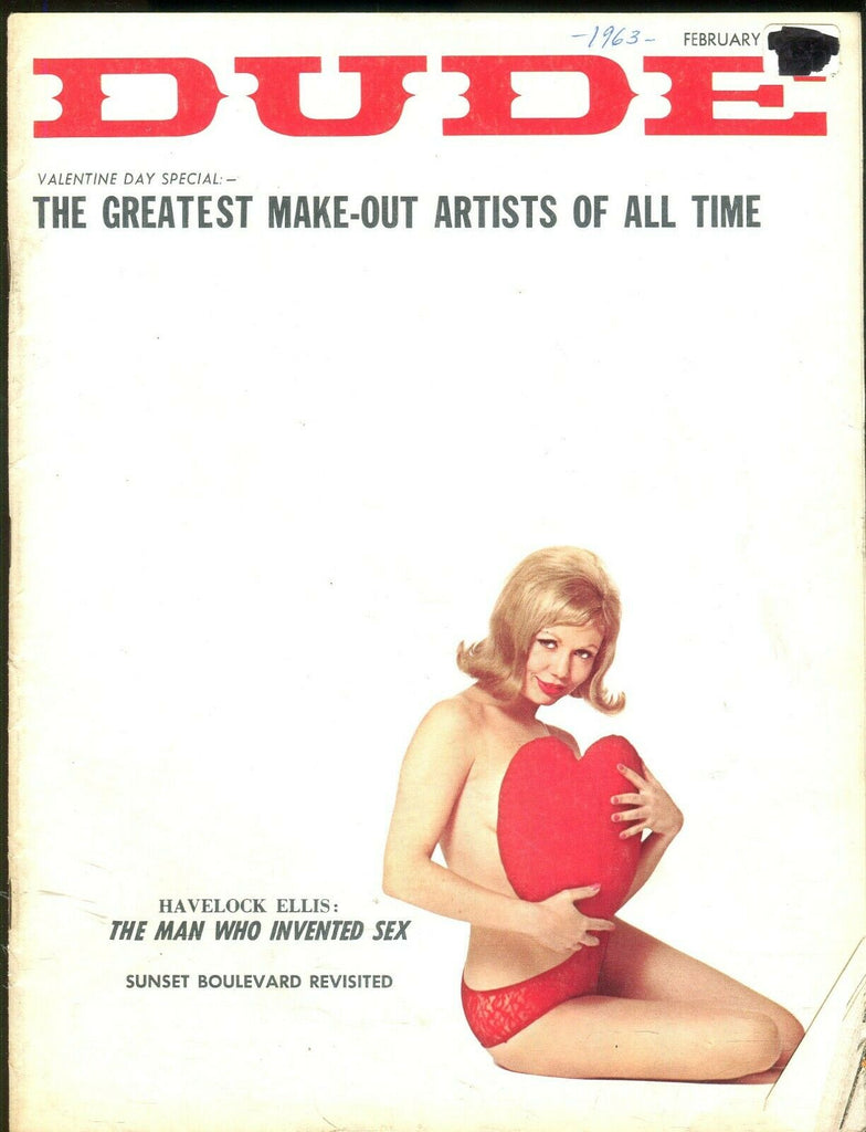 Dude Magazine Greatest Make-Out Artists Valentine Special 1963 102519lm-ep