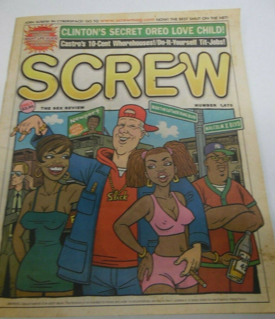 Screw Newspaper Clinton's Secret Love Child #1670 March 5, 2001 122419lm-ep
