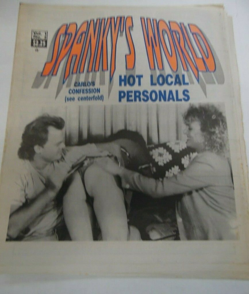 Spanky's World Fetish Newspaper Carlo's Confession vol.1 #2 1990's 120719lm-ep