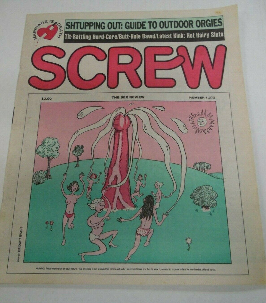 Screw Newspaper Guide To Orgies #1372 July 19, 1995 121419lm-ep