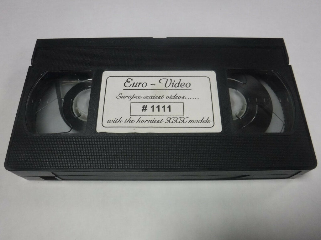 Euro-Video #1111 Horniest XXX Models Adult VHS 010219AMP3