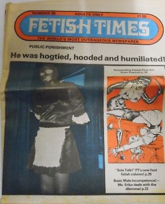 Fetish Times Adult Newspaper Sole Talk! Foot Fetish #84 1980 052118lm-ep2