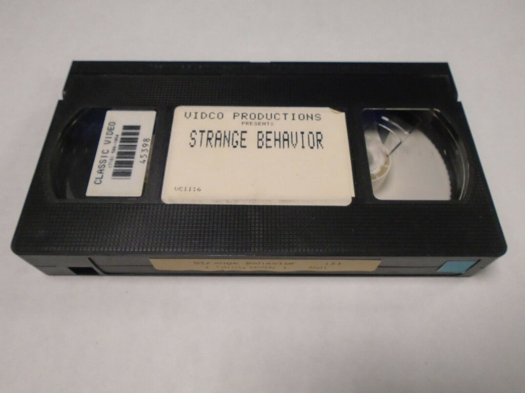Strange Behavior Patricia Kennedy Vidco Productions Adult VHS 032019AMP