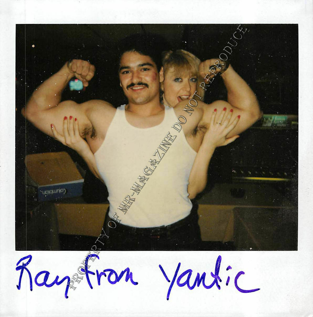 Nina Hartley One of a Kind Polaroid Photo 1990s Posing Fan at Porn Expo 20Fi