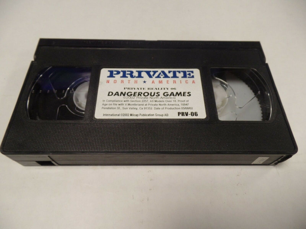 Dangerous Games Private North America 2002 Adult VHS 051619AMP2