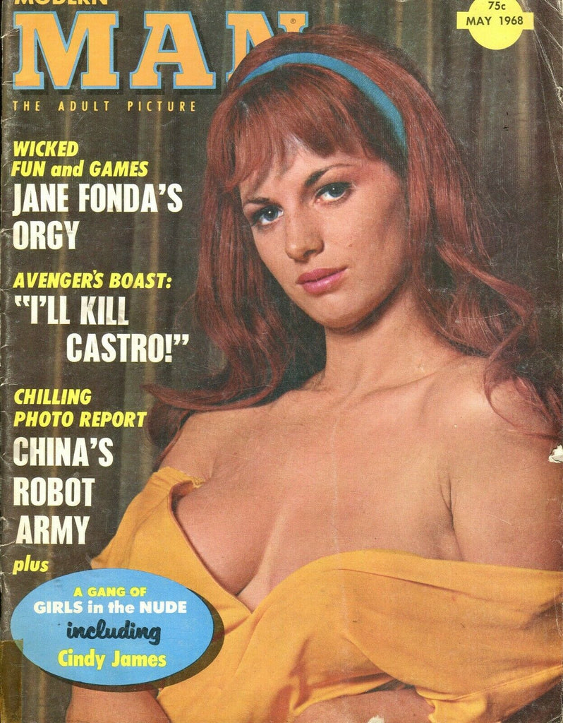 Modern Man Magazine Cindy James May 1968 071019lm-ep