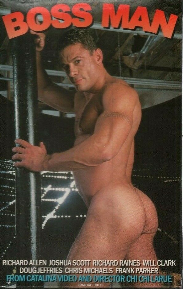 Boss Man Richard Allen Joshua Scott Richard Raines Adult VHS 061819AMP2