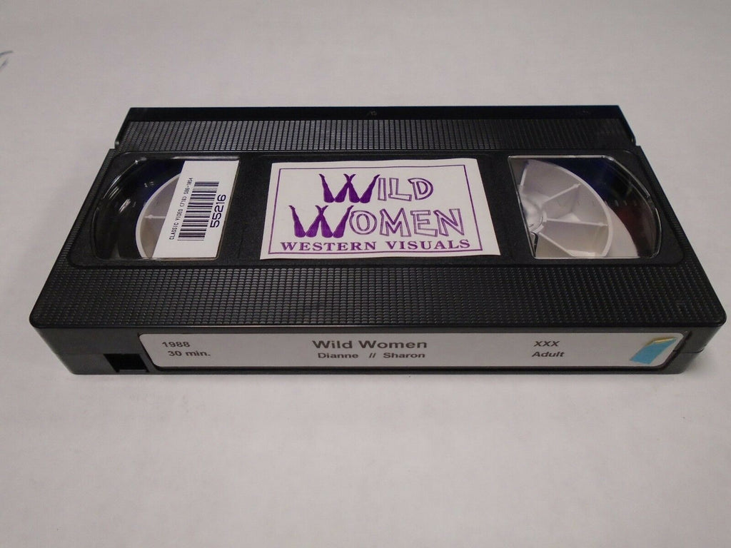 Wild Women Dianne Sharon 1988 30 mins Vintage Adult VHS 010819AMP