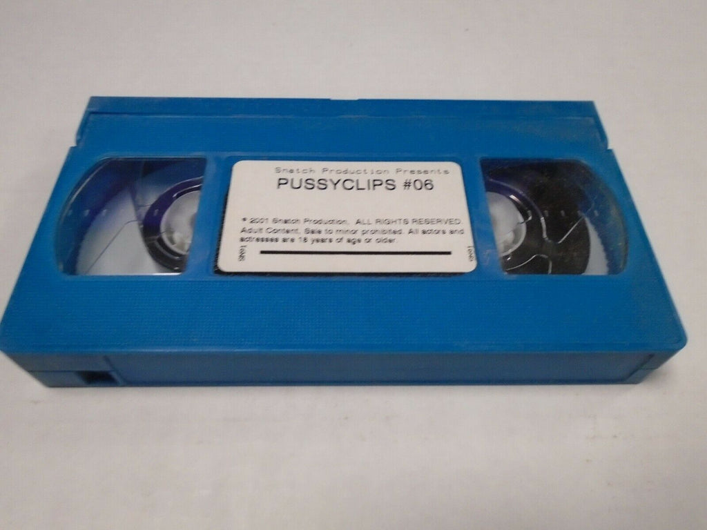 Pussyclips #06 Snatch Productions 2001 Adult VHS 032119AMP2