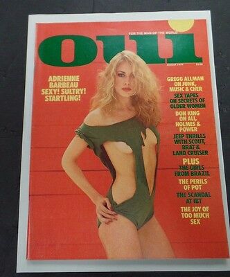Oui Busty Adult Magazine Adrienne Barbeau August 1979 ex 010216lm-ep