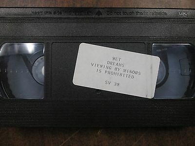 Wet Dreams SV 38 XXX OOP VG Adult VHS 052215amp