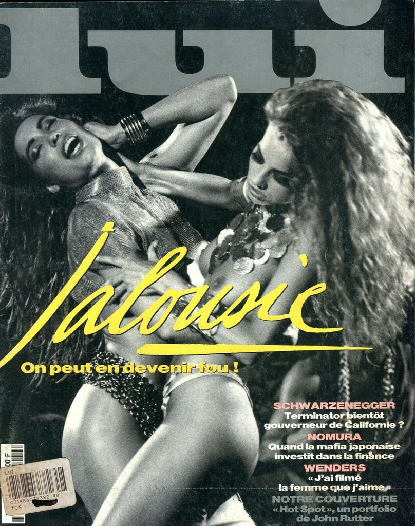 Lui French Magazine Arnold Schwarzenegger #48 October 1991 052819lm-ep2