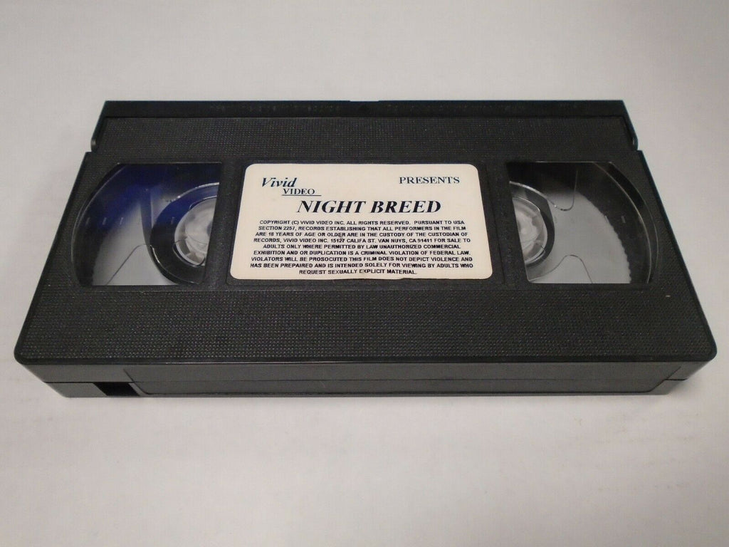 Night Breed Vivid Video Adult VHS 051019AMP2