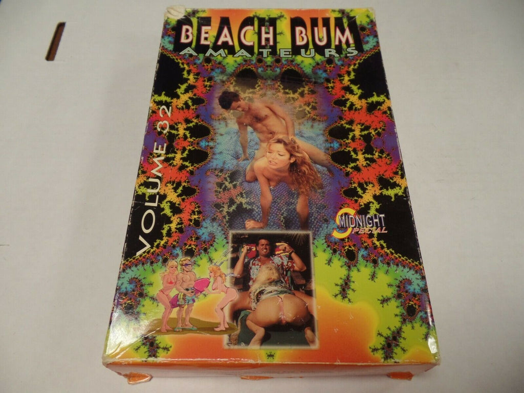 Beach bum Amateurs Vol 32 Midnight Special Adult VHS 060319AMP