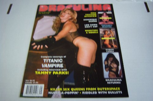 Draculina Busty Adult Magazine "Killer Sex Queens From Outerspace" #35 March 1999
