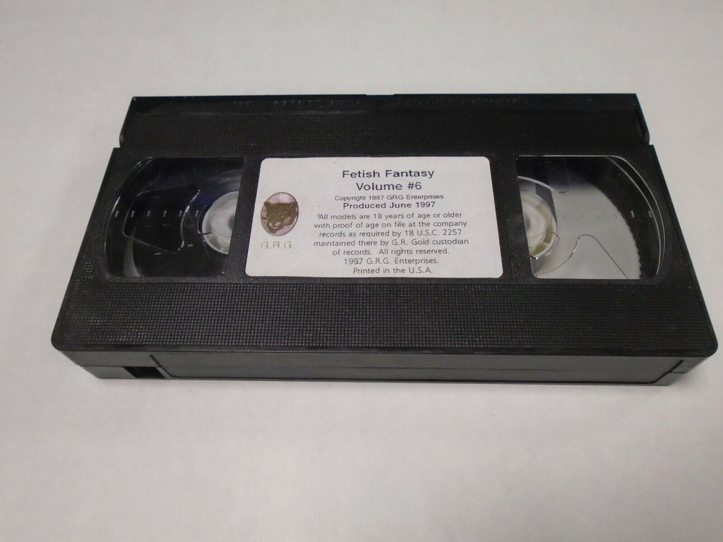 Fetish Fantasy ZVol #6 June 1997 Adult VHS 041519AMP