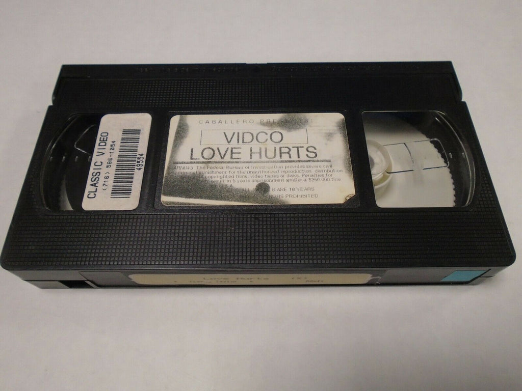 Love Hurts Tianna Taylor Alicia Rio Gail Force 1992 Adult VHS 021919AMP3