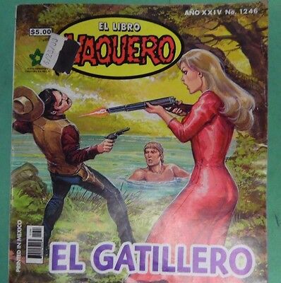 VAQUERO- EL GATILLERO Spanish Comic Novel #1246 070617lm-ep2