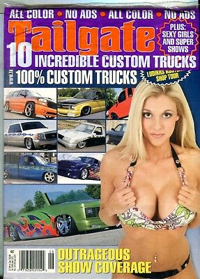 Tailgate Magazine Sexy Girls/Custom Trucks August 2005 new 080418lm-ep