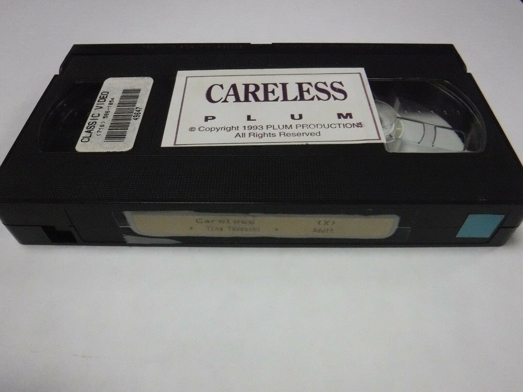 Careless Plum 1993 Tina Tedeschi Plum Productions Adult VHS 123118AMP