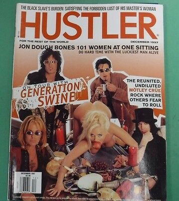 Hustler Magazine Motley Crue December 1997 041713lm-epa