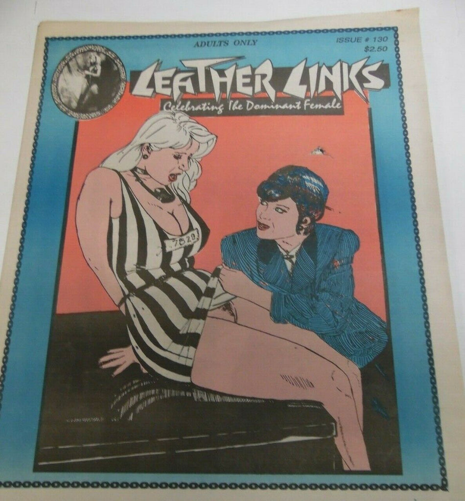Leather Links Fetish Newspaper Mistress Roxanne #130 1995 120619lm-ep2