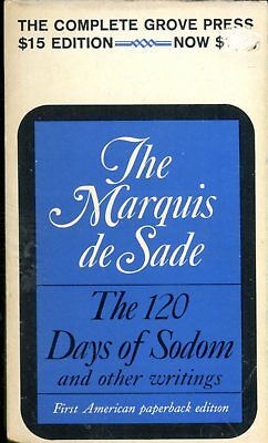 The Marquis de Sade Novel First American Edition 1967 121617lm-ep2