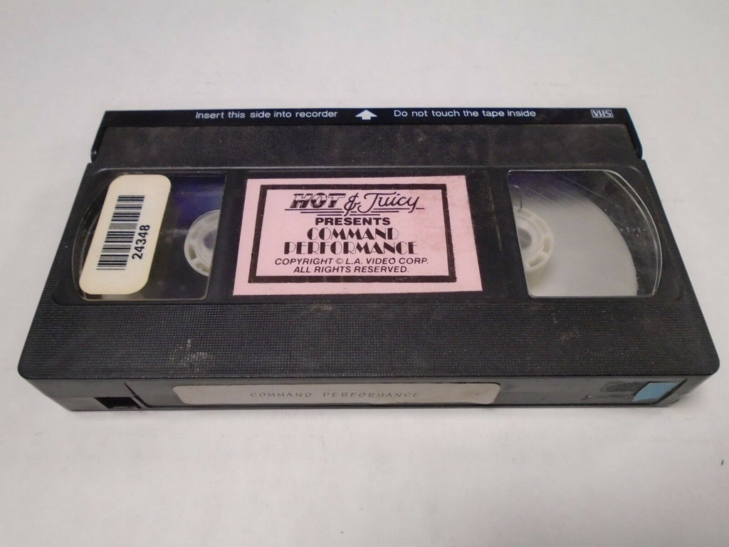 Command Performance Hot & Juicy Vintage Adult VHS 013119AMP