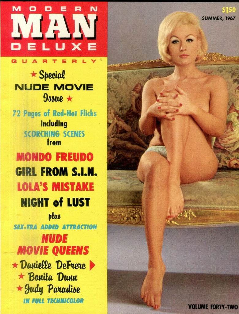Modern Man Deluxe Magazine Special Nude Movie Issue Summer 1967 040819lm-ep