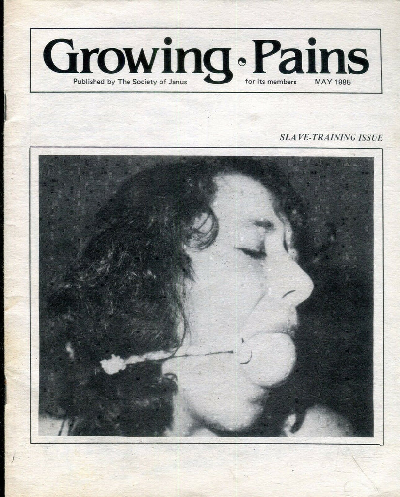 Growing Pains Fetish Newsletter May 1985 Society Of Janus 011019lm-ep