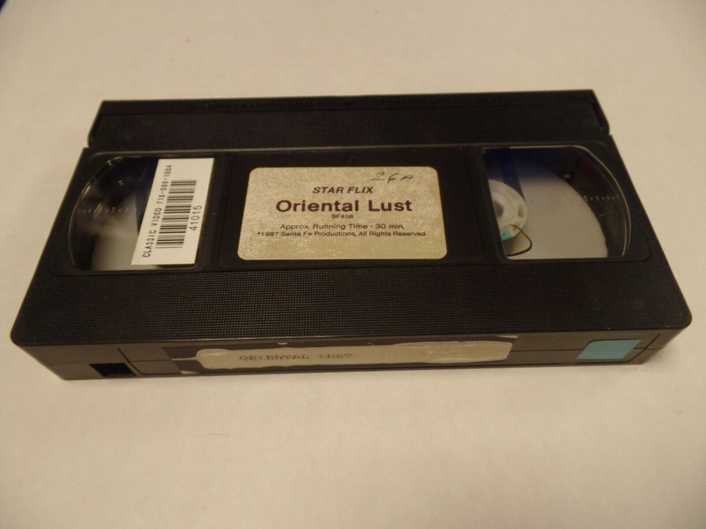 Star Flix Oriental Lust 30mins 1987 Adult VHS 030719AMP3